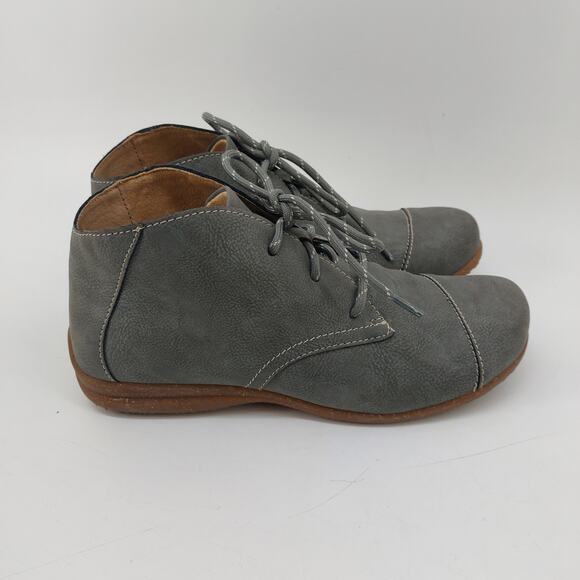 BOC Sabelle Chukka Boot Sz 8.5 M Gray Lace Up Ankle Winter - Picture 6 of 10